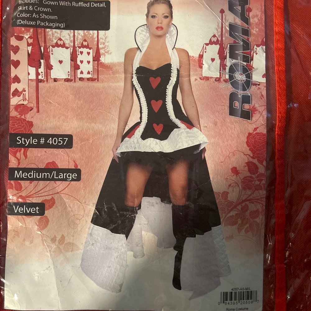 Enchanting Queen of Hearts costume